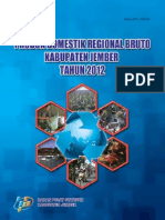 PDRB Kab Jember 2012 PDF