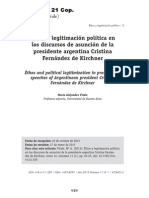 05157039 VITALE - Ethos y Legitimación Política en Los Discursos de Asunción de La Presidente Arg