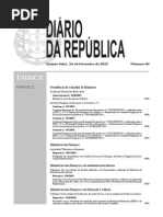 Diário da República n.º 40/2015
