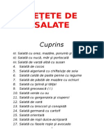 Retete de Salate