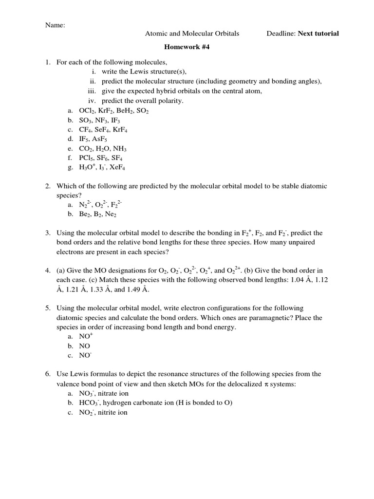 Homework 4 PDF | PDF