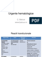 Urgente Hematologice