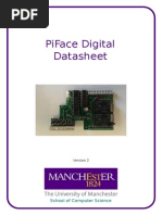 Pi Face Digital Data Sheet