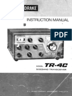 Drake tr4c User Manual