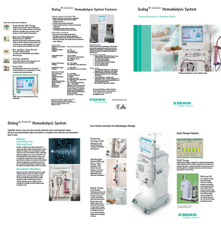 Dialog Evolution | Dialysis | Hemodialysis