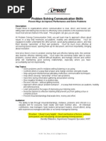 ProWorkshop_Problem Solving Communication Skills