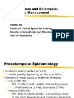 Anaesthesia Eclampsia