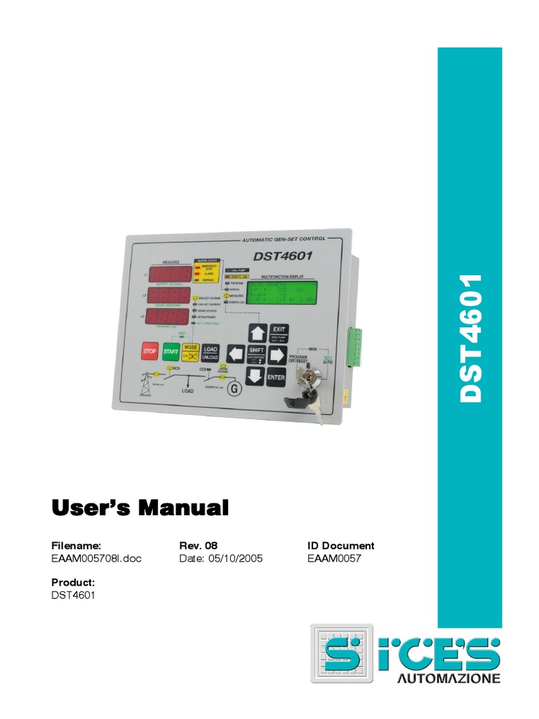 Dst4601 User Manual PDF Relay Password