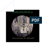 Habladurías 3 El Principio de Aplicado (De Juan Sevillano Casamitjana)