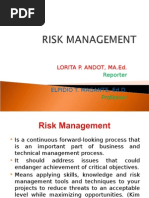 Risk Management