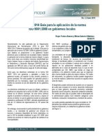 ISO 18091 guía para aplicar ISO 9001 en gobiernos locales