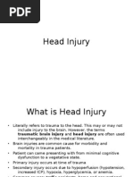 Download Head Injury by wafaazulkifli SN26082319 doc pdf