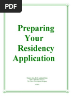 Download Preparation Your Residency Application by Ricardo A Ayala SN260824094 doc pdf