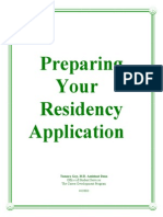 Preparation Your Residency Application