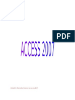 Access 2007 Apuntes