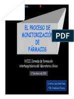 Proceso de Monitorizacion de Farmacos