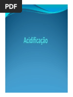 Acidificação