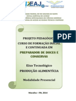 Curso de Preparador de Doces e Conservas