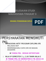 PEMBEKALAN MAHASISWA PKL I BID AKADEMIK 2014-15-EDIT - Anita R