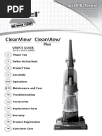 Download BISSELL CleanView  CleanView Plus Vacuum With OnePass Technology 3918  9595 Series - Users Guide by OmniZine SN260837916 doc pdf