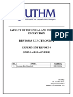 Laporan 4 Simple Audio Amplifier PDF