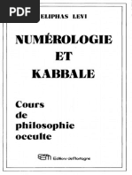 Constant Alphonse-Louis - Numérologie et Kabbale Cours de philosophie occulte.pdf