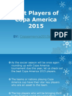 Best Players of Copa America 2015