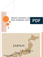 Music During Japans EDO PERIOD (1615-1868)