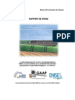 Rapport de Stage Developpementweb PDF