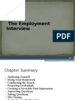 The Essential Guide to Employment Interviews