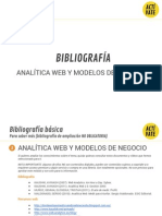 Bibliografía Mooc Analítica Web y Modelos de Negocio