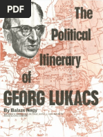 Balazs Nagy, The Political Itinerary of Georg Lukacs (Fourth International, Vol. 7, 1971-72)