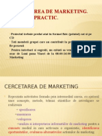 Cercetarea de Marketing