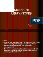 Bacics of Derivatives