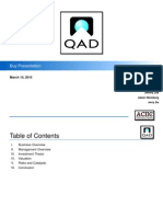 The Long Case For QAD INC.