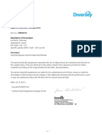 Alcosan VT10 FM006243 - Product Specification