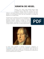 Biografia de Hegel