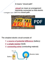 Electric Circuit Basics