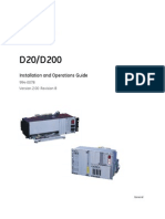 994-0078 D20 D200 Installation Operations Guide V200R8