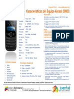 Caracteristicas y Programacion Alcatel One Touch 3000C CDMA PDF