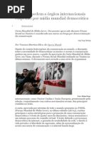 Ativistas Pedem a Órgãos Internacionais empenho por uma Mídia Mundial Democrática