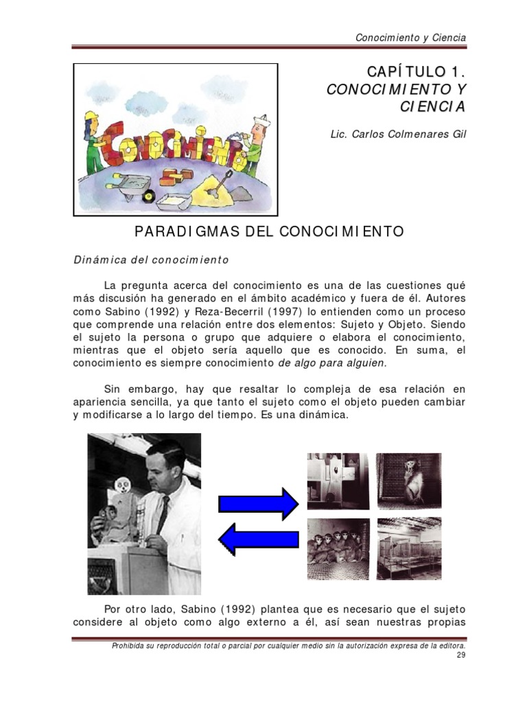 Capítulo 1 Conocimiento y Ciencia PDF | PDF | Science | Paradigma