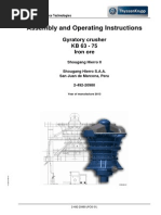 Instrucciones de Operación y Montaje KB 63x75