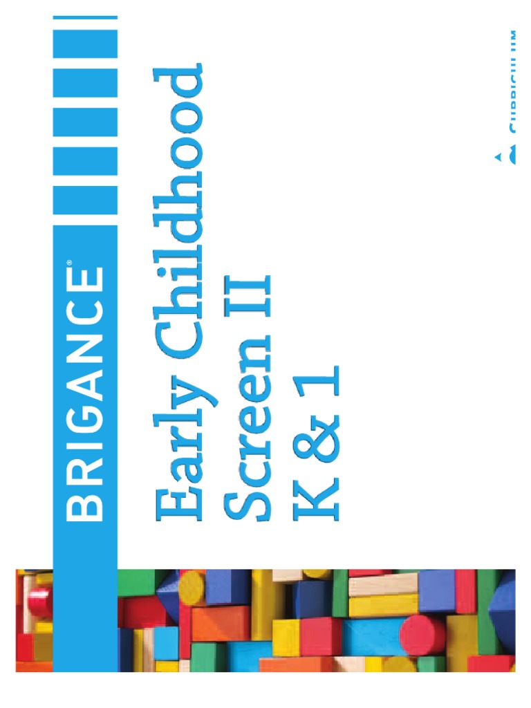 Brigance Standardization And Validation Manual