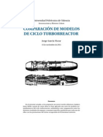 Comparación Modelos Turbojet