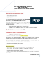 Resumo Completo de Processo Do Trabalho - 09.03.2015 - OAB VXI - 1ª FASE