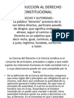 Introduccion Al Derecho Constitucional