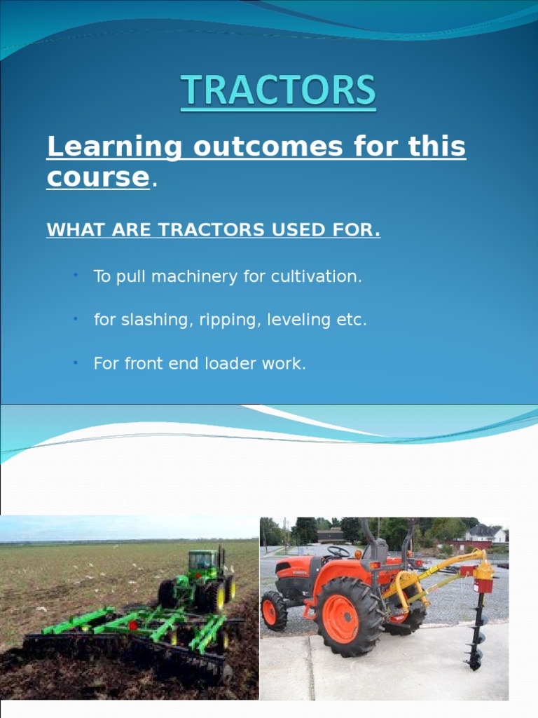 Tractors Tractor Mechanical Engineering