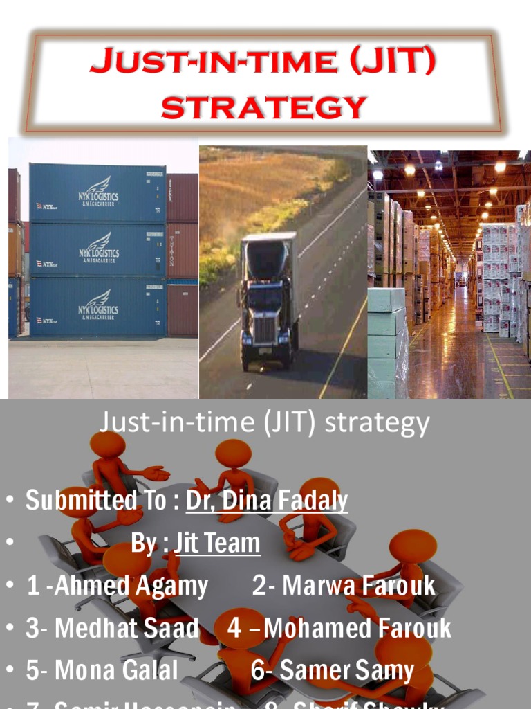 Just in Time (JIT) Strategy Lean Manufacturing Supply Chain