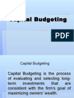 Capital budgeting case study pdf